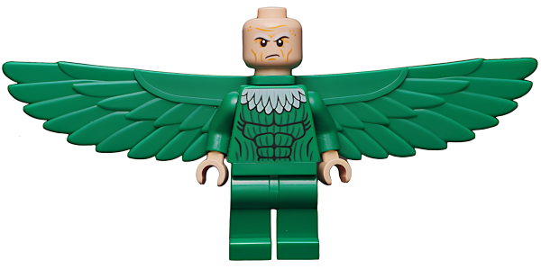 Минифигурка Lego Vulture, Green Costume and Falcon Wings sh0285 U